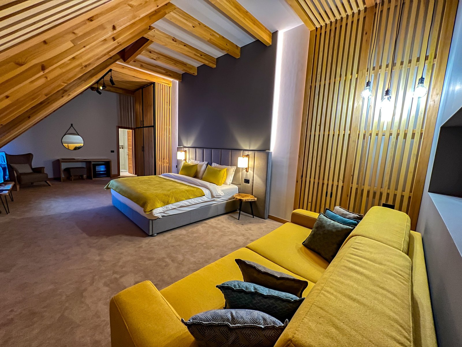 Deluxe Suite at Hotel Kulla e Bajraktarit